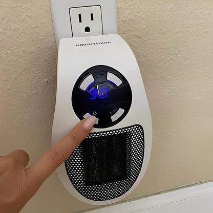Compact Electric Heater with Safety Features for Small Spaces