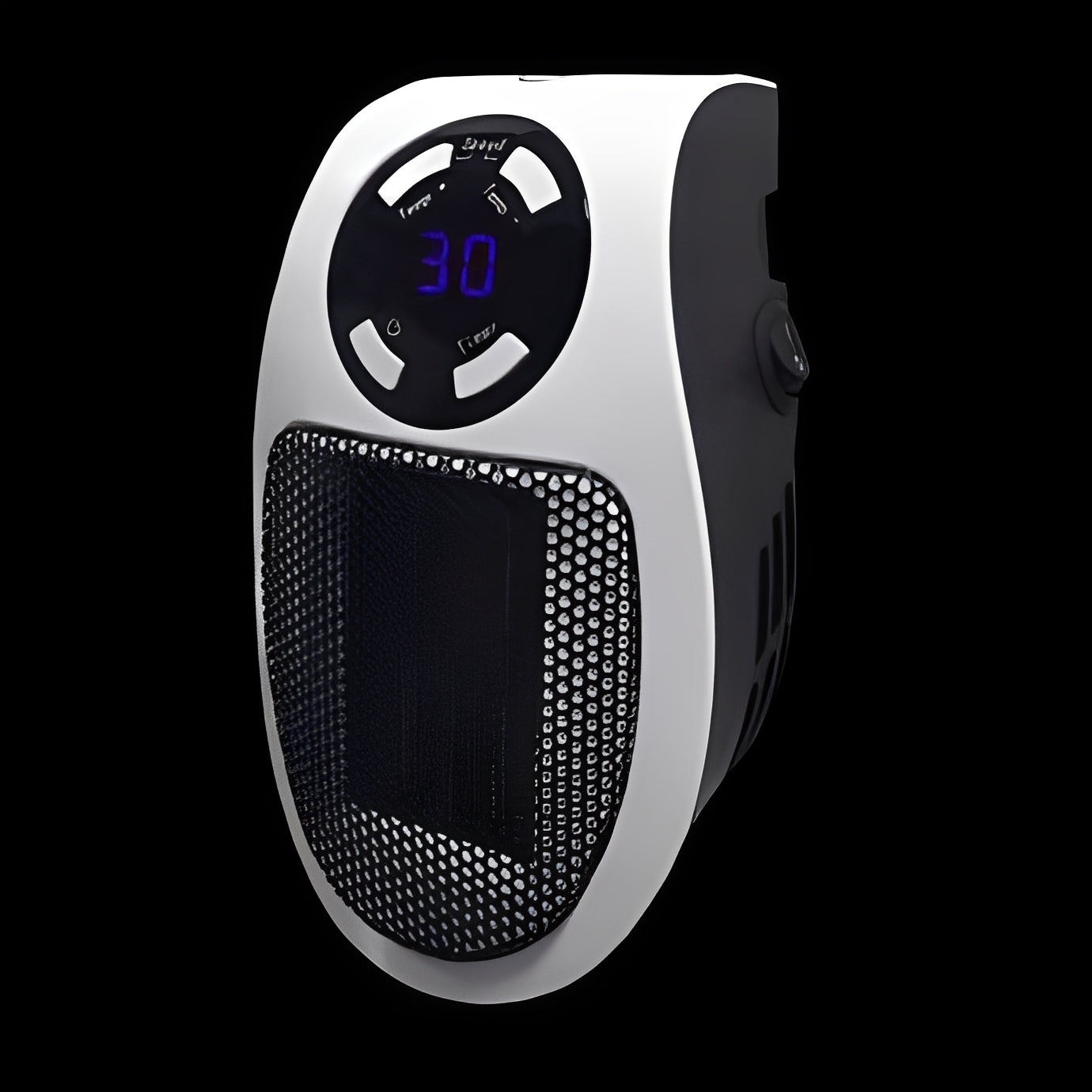 Compact Electric Heater with Safety Features for Small Spaces