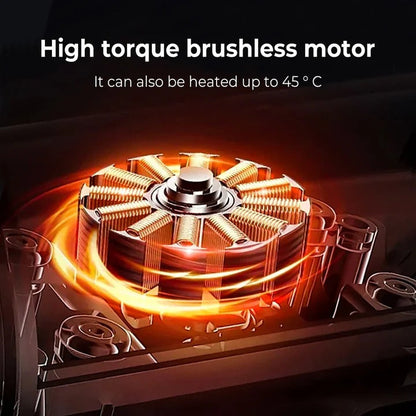Portable Rechargeable Vibration Massager with Heat Function