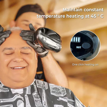 Portable Rechargeable Vibration Massager with Heat Function