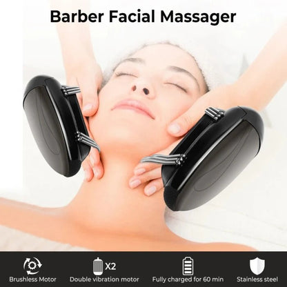 Portable Rechargeable Vibration Massager with Heat Function