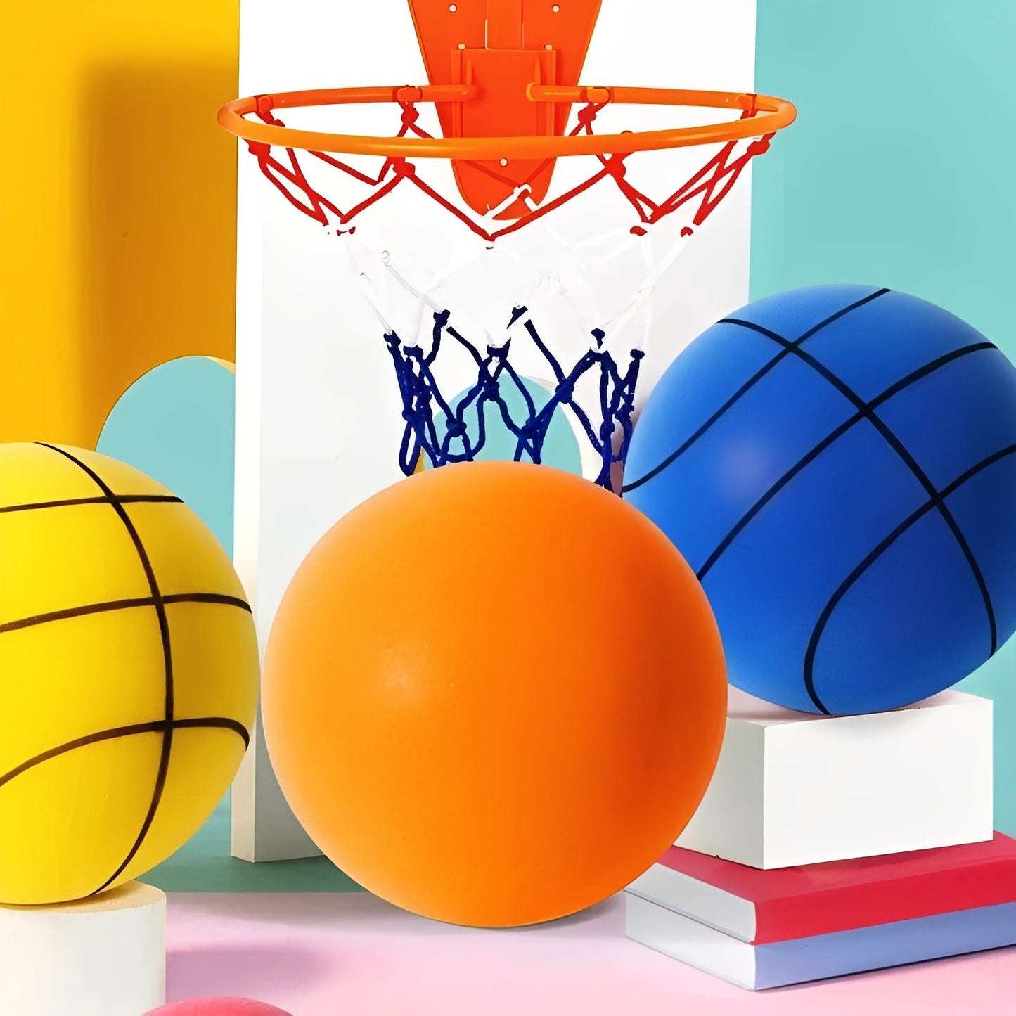 Quiet Play Foam Basketball for Indoor Training
