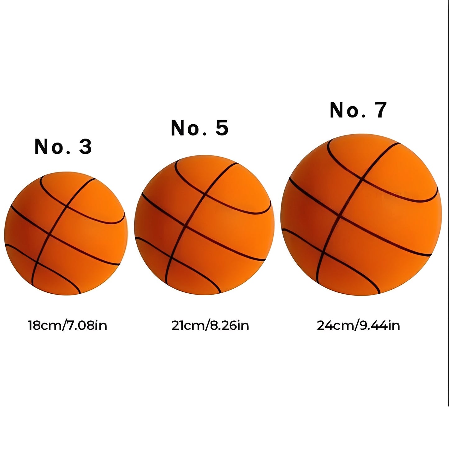 Quiet Play Foam Basketball for Indoor Training