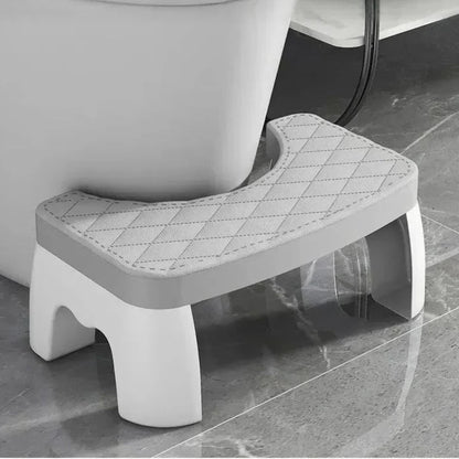 Ergonomic Foot Stool for Optimal Toilet Comfort