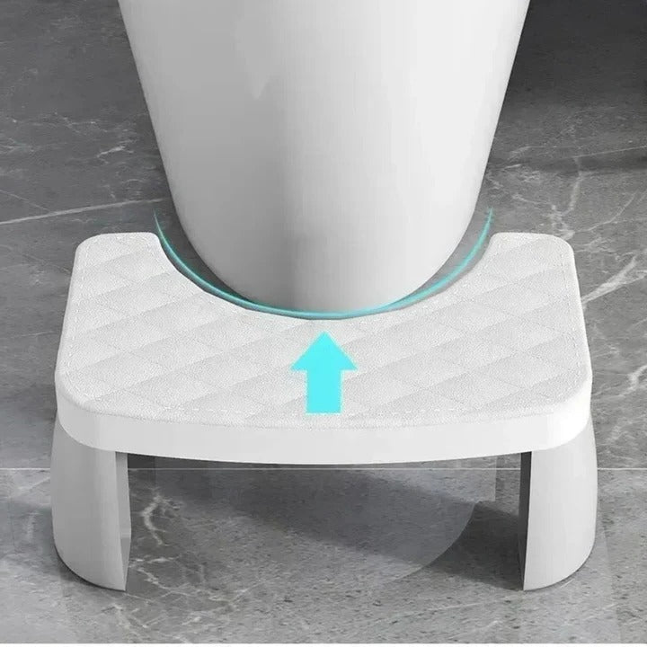 Ergonomic Foot Stool for Optimal Toilet Comfort