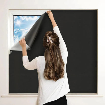 Versatile Blackout Window Film for Total Light Control
