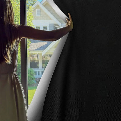 Versatile Blackout Window Film for Total Light Control