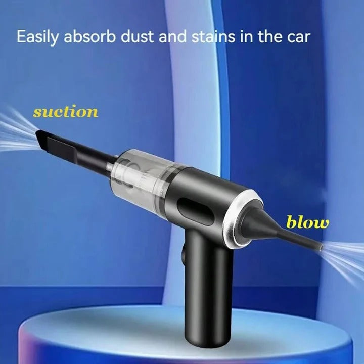 Portable Cordless Vacuum for Effortless Car Cleaning