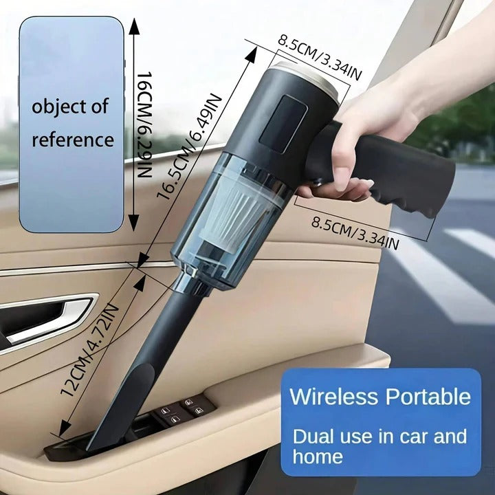 Portable Cordless Vacuum for Effortless Car Cleaning
