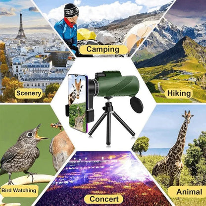 Lightweight Handheld Monocular for Stunning Outdoor Views