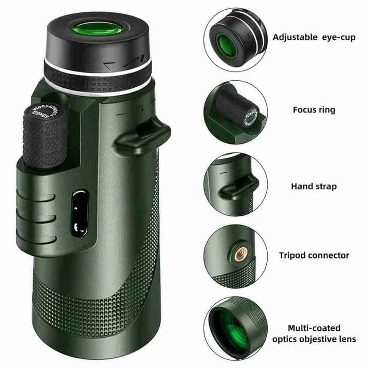 Lightweight Handheld Monocular for Stunning Outdoor Views