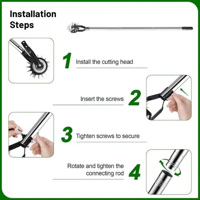 Adjustable Garden Edge Trimmer for Perfect Borders