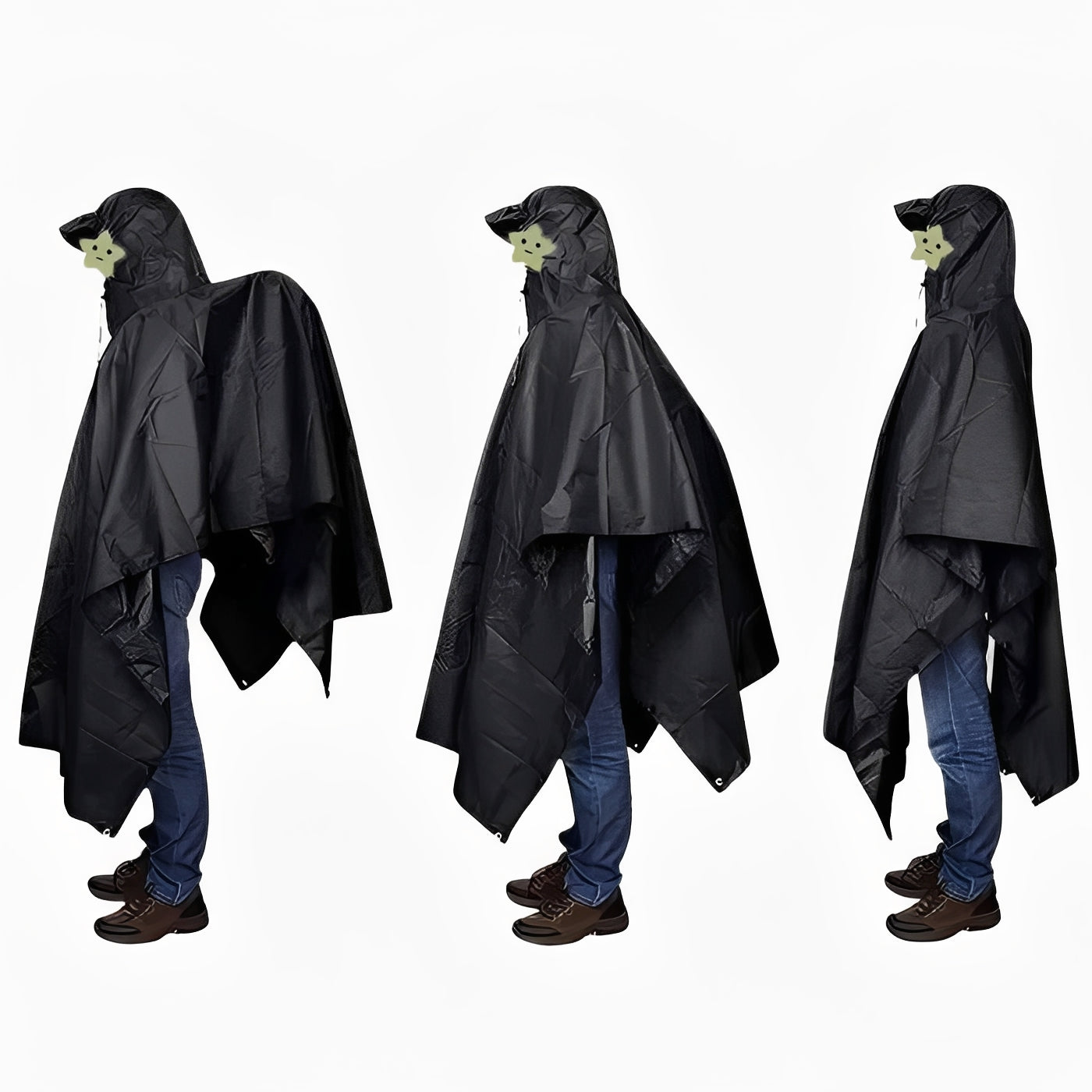 Compact Waterproof Poncho for Ultimate Rain Protection