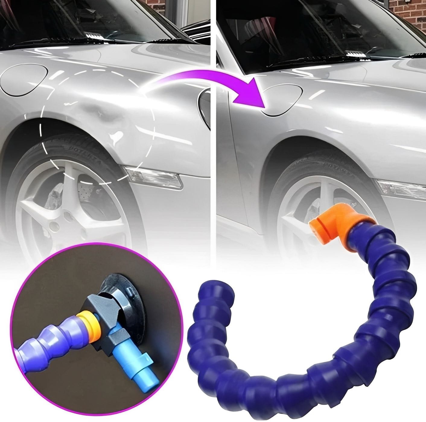 Smart Dent Remover with Hand Pump for Effortless Repairs