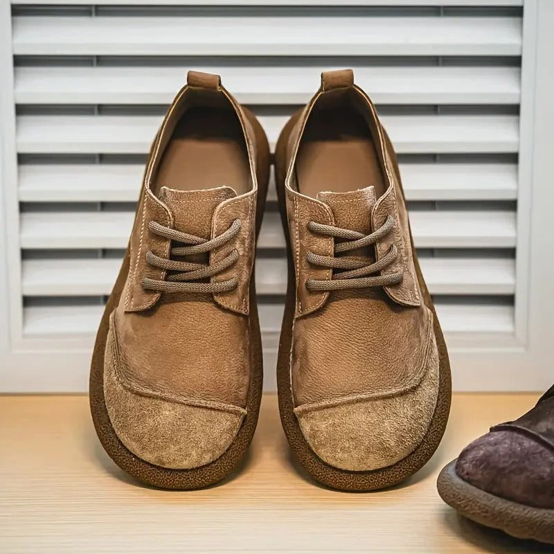 Comfortable Leather Shoes with Arch Support for All-Day Wear