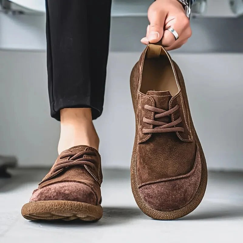 Comfortable Leather Shoes with Arch Support for All-Day Wear