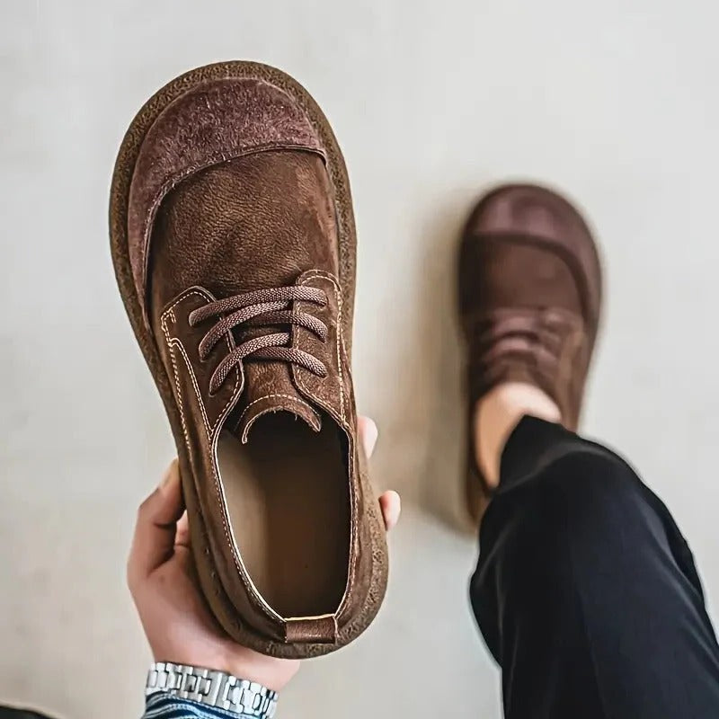 Comfortable Leather Shoes with Arch Support for All-Day Wear