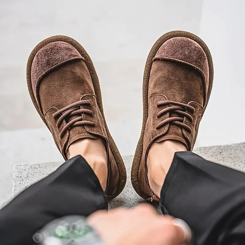 Comfortable Leather Shoes with Arch Support for All-Day Wear