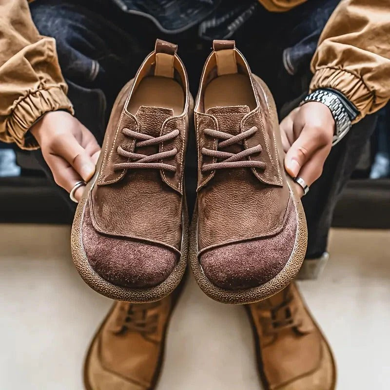 Comfortable Leather Shoes with Arch Support for All-Day Wear