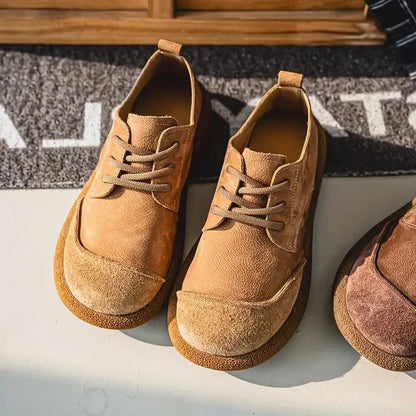 Comfortable Leather Shoes with Arch Support for All-Day Wear