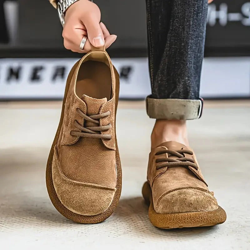Comfortable Leather Shoes with Arch Support for All-Day Wear