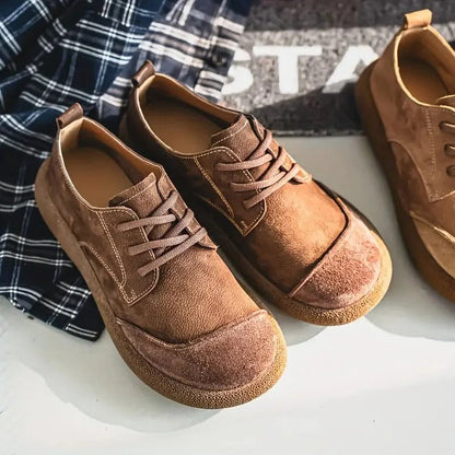 Comfortable Leather Shoes with Arch Support for All-Day Wear