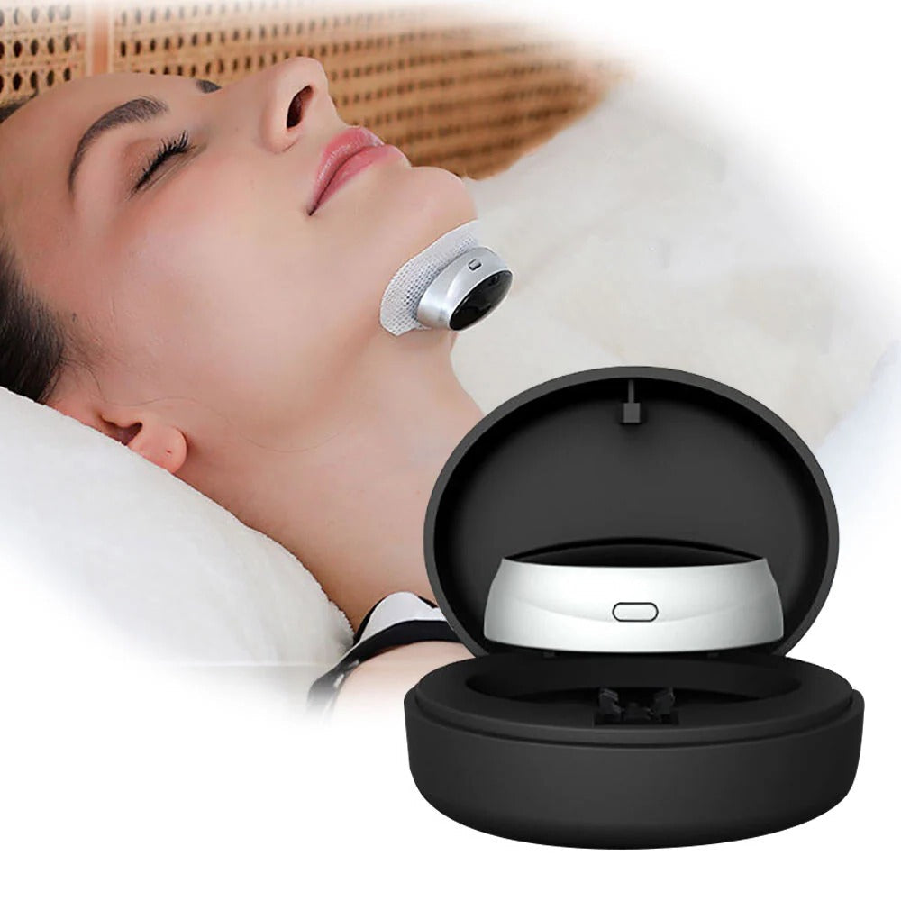 Rechargeable Chin Support System with Adjustable Comfort Levels