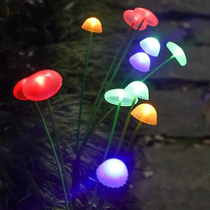 Enchanting Solar-Powered Color-Changing Garden Lights