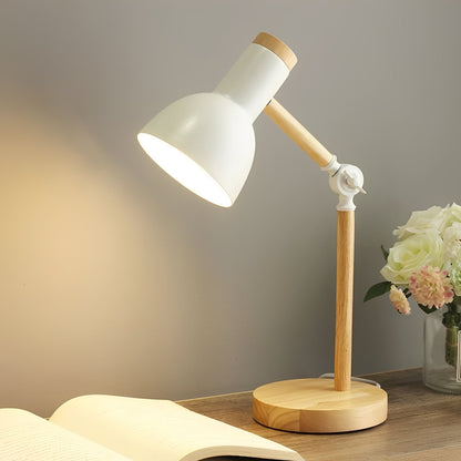 Versatile Desk Light with Adjustable Arm and Swiveling Head