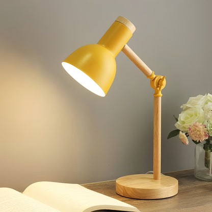 Versatile Desk Light with Adjustable Arm and Swiveling Head