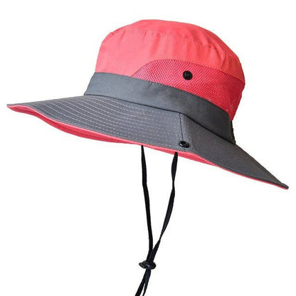 Versatile Sun Shield Hat with Customizable Fit and Travel-Friendly Design
