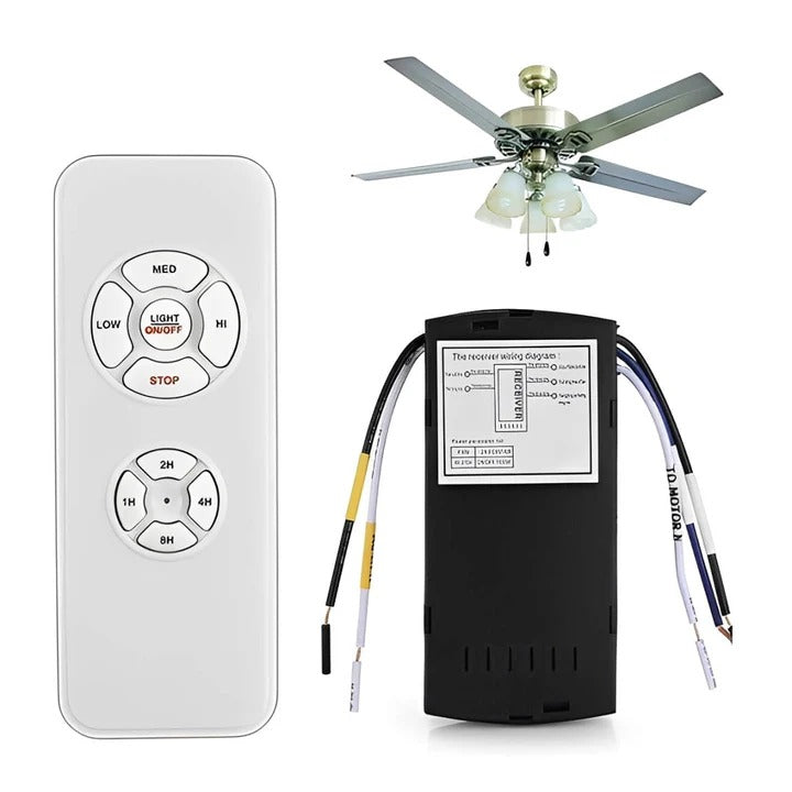 Smart Wireless Fan Controller with App and Voice Control