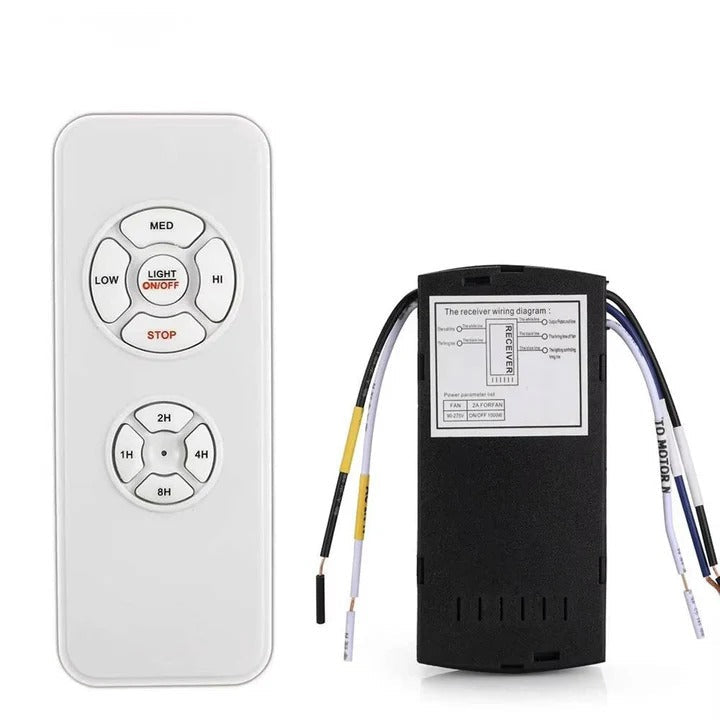 Smart Wireless Fan Controller with App and Voice Control