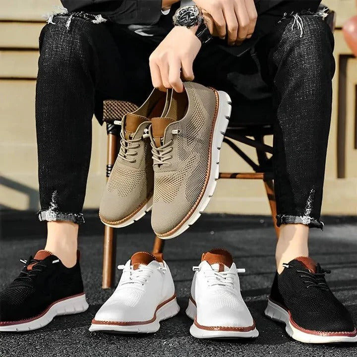 Comfort-Driven Professional Slip-On Shoes with Breathable Design