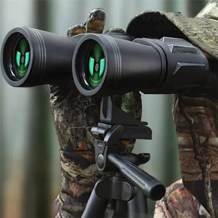 20x Zoom Binoculars with Waterproof Design and Smartphone Mount