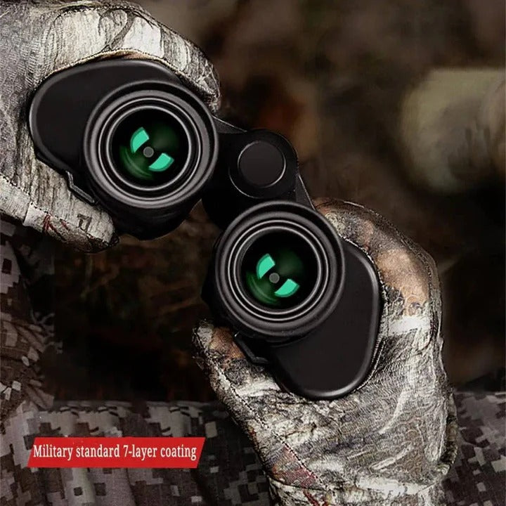 20x Zoom Binoculars with Waterproof Design and Smartphone Mount