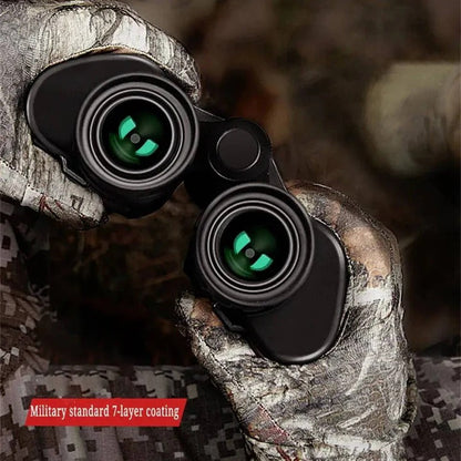 20x Zoom Binoculars with Waterproof Design and Smartphone Mount