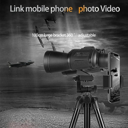 20x Zoom Binoculars with Waterproof Design and Smartphone Mount
