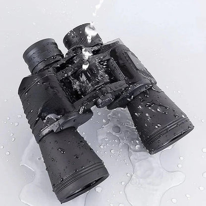 20x Zoom Binoculars with Waterproof Design and Smartphone Mount