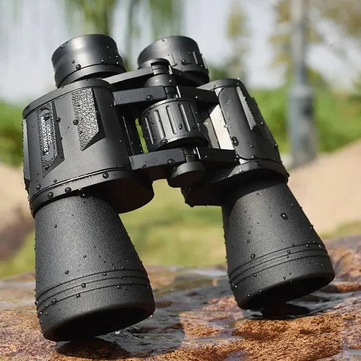 20x Zoom Binoculars with Waterproof Design and Smartphone Mount