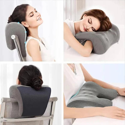 Ergonomic Neck Support Pillow with Adjustable Comfort