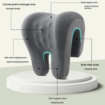 Ergonomic Neck Support Pillow with Adjustable Comfort