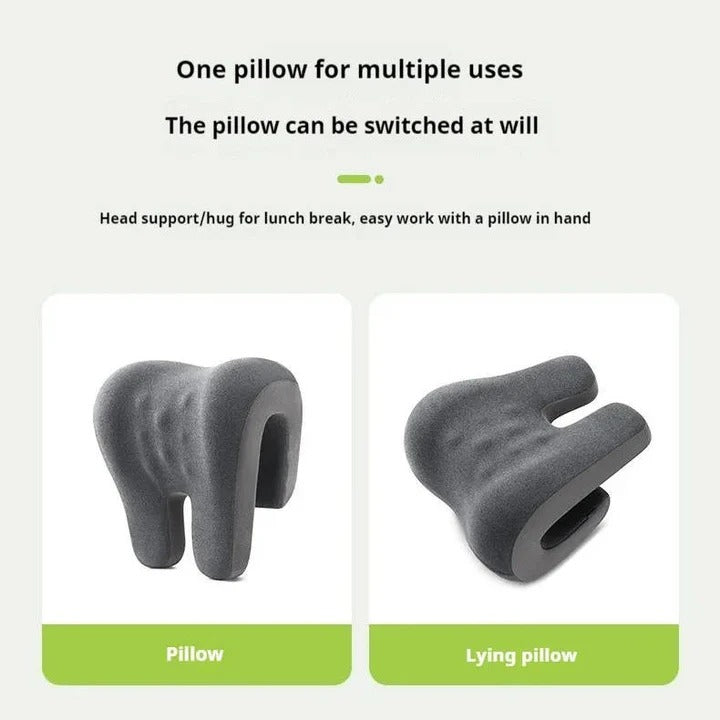 Ergonomic Neck Support Pillow with Adjustable Comfort