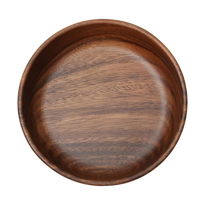 Elegant Walnut Serving Bowls - Set of 2 for All Occasions