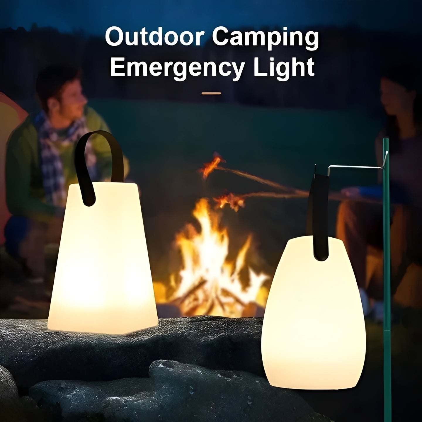 Versatile Wireless LED Table Lamp for Indoor and Outdoor Use