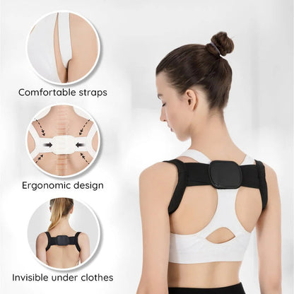 Versatile Upper Back Support Brace for Improved Posture