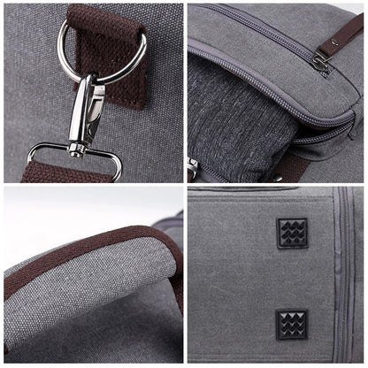 Versatile Expandable Travel Duffel with Ample Storage Space