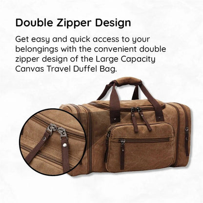 Versatile Expandable Travel Duffel with Ample Storage Space