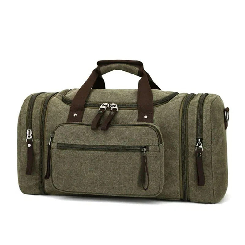 Versatile Expandable Travel Duffel with Ample Storage Space