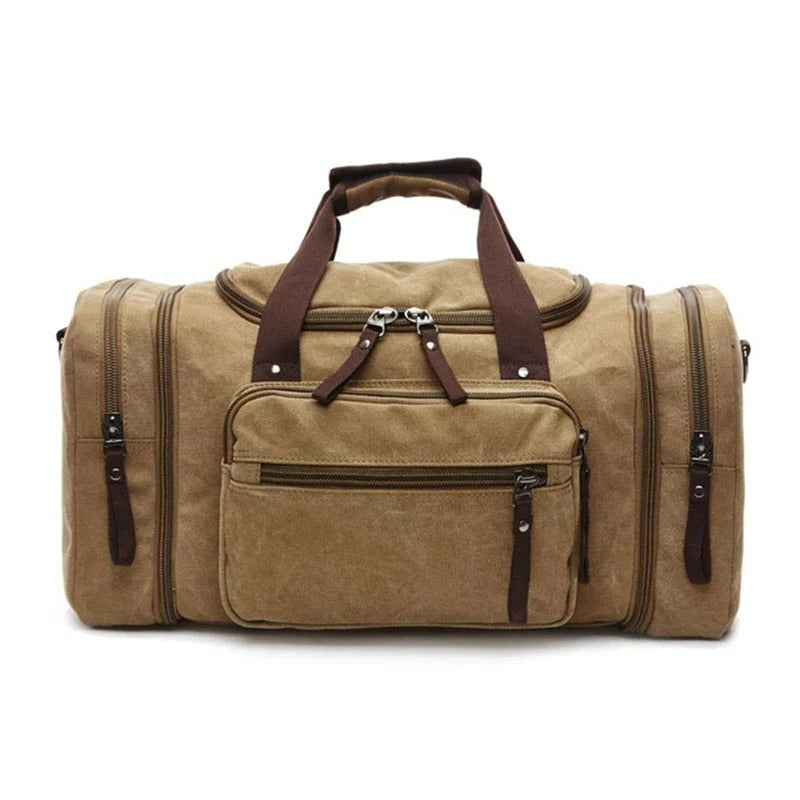 Versatile Expandable Travel Duffel with Ample Storage Space